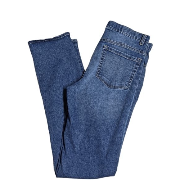 Old Navy Jeans Youth 16 Regular Skinny Adjustable Waist Blue Kids Boys - Picture 2 of 7